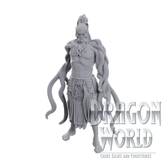 Yuan-Ti Pit Master - Unpainted - D&D Nolzur's Marvelous Miniatures